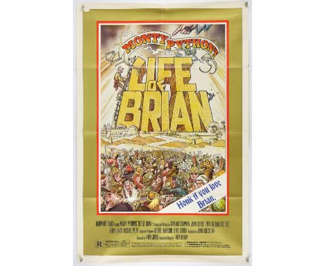 Monty Python Life of Brian (1979), US 1 Sheet, 41 x 27 inches, was folded now rolled, style B, NSS 79/144 Director Terry Jone