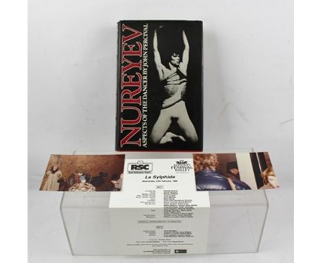 JOHN PERCIVAL "Nureyev - Aspects of the Dancer", published by Faber & Faber London, first UK edition 1976, original dust wrap