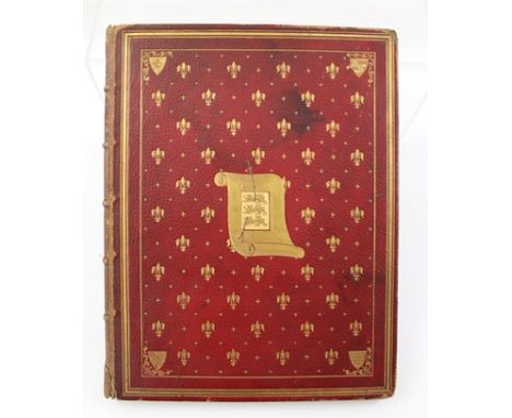 THOMAS WRIGHT (editor) "The Roll of Arms of the Princes, Barons, and Knights who attended King Edward I to the siege of Caerl