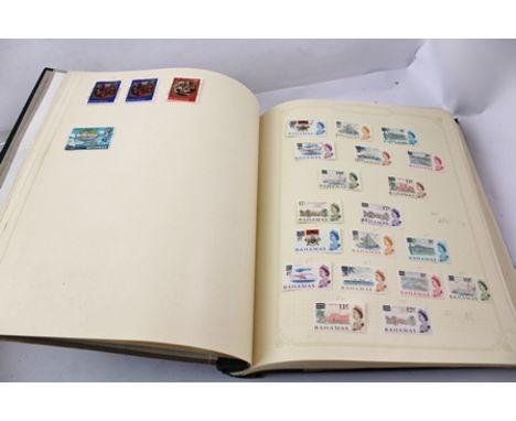 A "SIMPLEX" STAMP ALBUM having mainly Commonwealth issues, many better with high catalogue value 