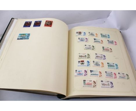 A "SIMPLEX" STAMP ALBUM having mainly Commonwealth issues, many better with high catalogue value 