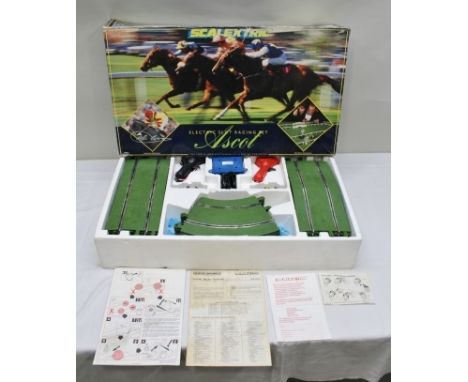 scalextric ascot horse racing set