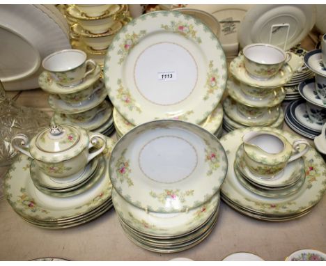 A Japanese porcelain tea service