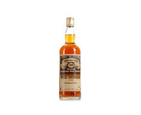 ROYAL LOCHNAGAR 1952 30 YEAR OLD GORDON & MACPHAIL CONNOISSEURS CHOICE 75CL HIGHLAND SINGLE MALT  Royal Lochnagar Distillery 