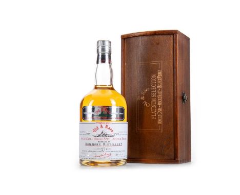 BOWMORE 1983 25 YEAR OLD DOUGLAS LAING'S OLD & RARE PLATINUM - BOTTLE NUMBER 1 ISLAY SINGLE MALT  Sat on the picturesque shor