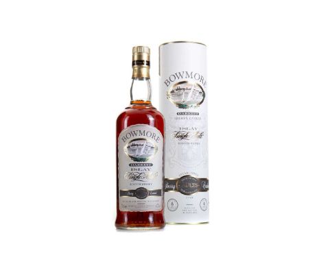 BOWMORE DARKEST ISLAY SINGLE MALT  Sat on the picturesque shore of Loch Indaal, Bowmore is a distillery steeped in mythology 