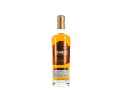 GLEN GRANT 1992 19 YEAR OLD DISTILLERY EXCLUSIVE CASK #17161 50CL SPEYSIDE SINGLE MALT  Glen Grant was the first distillery i