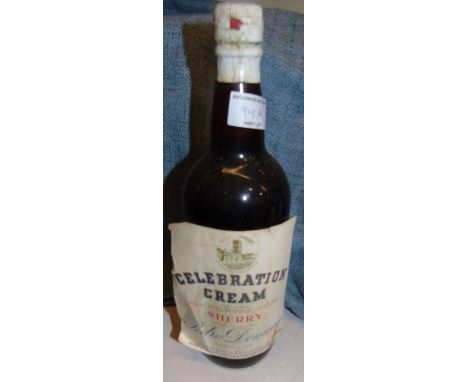 Amendment:Celebration Cream Sherry. Shipped by Bagots Hutton and Kinahan, Dublin.