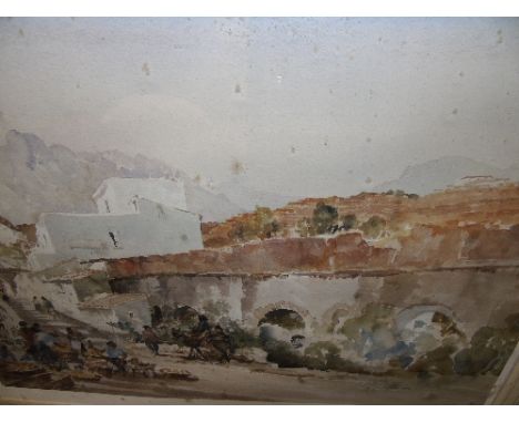 A Limited Edition Coloured Print after Francis Russell Flint. Numbered 165/500, 53 x 70cm.