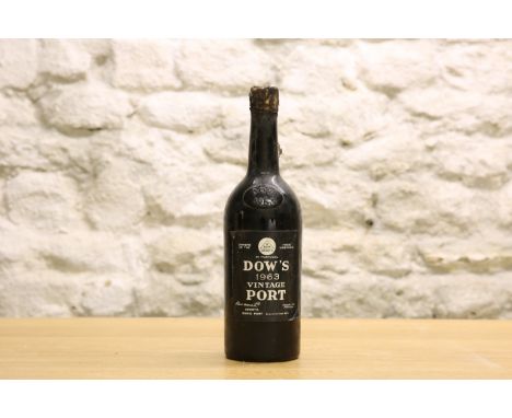 1 BOTTLE DOW'S VINTAGE PORT 1963 (M/S).