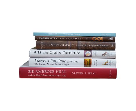 A group of Art Furniture reference books; Heal, O.S. Sir Ambrose Heal and the Heal Cabinet factory 1897-1939; Andrews, J. Art
