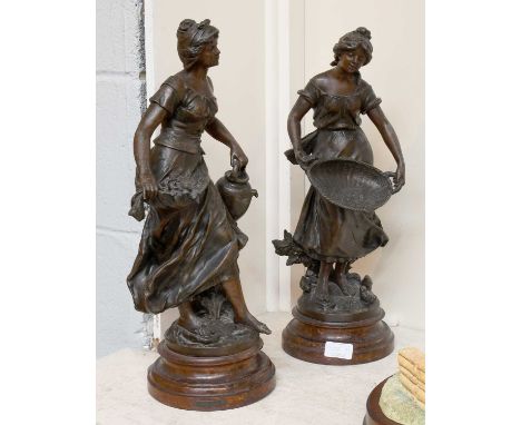 Joan M Mather (contermporary) ''The Rowans'', an embossed pewter plaque mounted on hesian, 38cm by 28cm, together with a fram