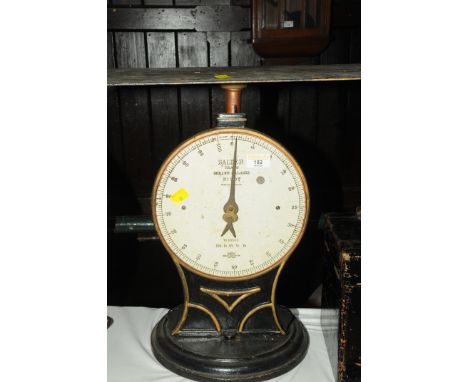 Salter spring balance cast iron scales 