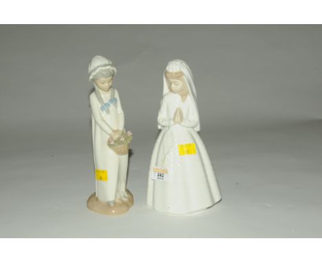 Two Spanish porcelain ornaments by Lladro and Torralba 