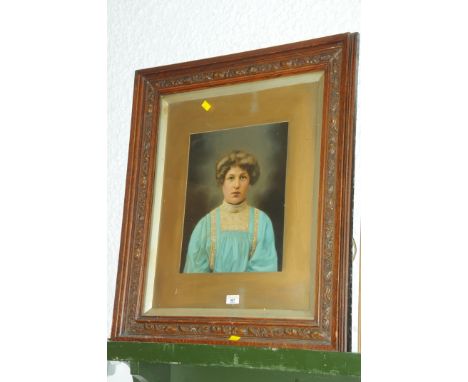 Framed portrait of a lady 