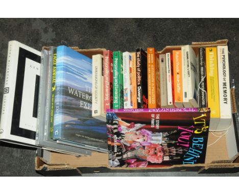 Box of books, to include Linda McCartney "60's Portrait of an Era" 