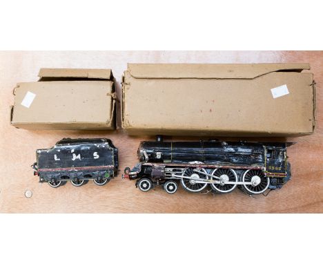 A late 1920/30 LMS engine and tender (2) (af) 