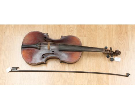 A violin and bow