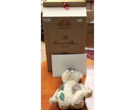 A Steiff limited edition 'The Sherwood Bear', boxed with certificate 