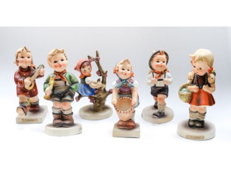 Six vintage Goebel Hummel figures (6) 