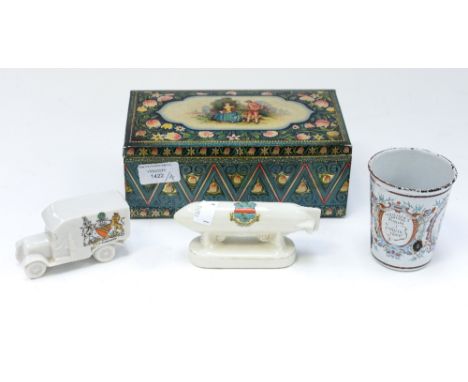 In the centenary  year of zeppelin bombing Eastern England, a Skegness crested China (Arcadian) airship together with a World