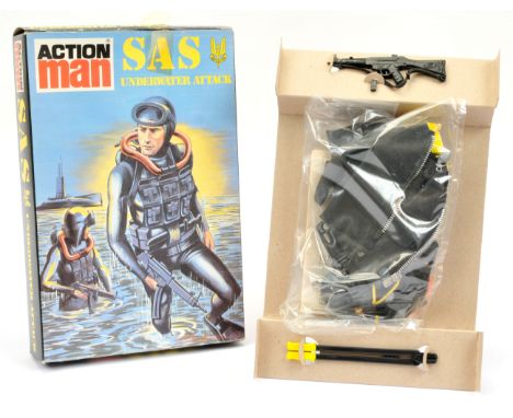 Palitoy Action Man vintage SAS Underwater Attack set, Mint UNUSED complete, within Good Plus opened box.