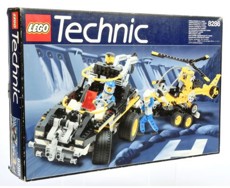 Lego&nbsp; Vintage Technic 8286 3 in 1 Car - unused pieces in sealed bags, instructions, unused labels sheet, inner plastic t