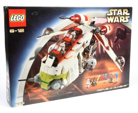 Lego Star Wars 7163 Republic Gunship - 2002 Issue, within Excellent Plus sealed packaging (light scuffs &amp;&nbsp; creases t