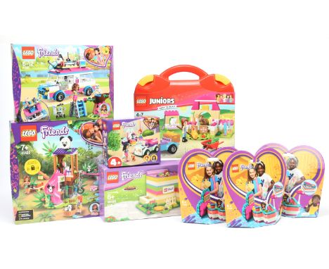 Lego Friends sets x 8 includes 41422 Panda Jungle Tree House, 41333 Olivia's Mission Vehicle,&nbsp;41439 Cat Grooming Car, 40