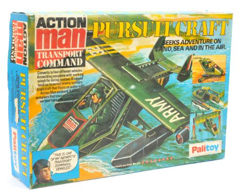 Palitoy Action Man Vintage Pursuit Craft #34738 in original box, various contents and instructions - not checked for complete