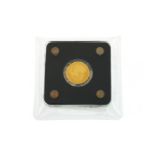 Goldmünze 1/500 Unze 0,06g 999/- Gelbgold