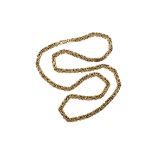 Königskette 35,81g 585/- Gelbgold, Länge ca. 64 cm