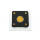 Goldmünze 1/500 Unze 0,06g 999/- Gelbgold