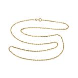 Kette 6,25g 333/- Gelbgold, Länge ca. 60 cm