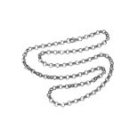 Kette 5,28g 585/- Weißgold, Länge ca. 42 cm