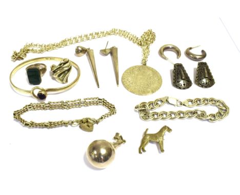 THALER COIN &amp; SILVER JEWELLERY  To include a 1780 silver Marie Theresia Thaler coin pendant on belcher link chain, terrie