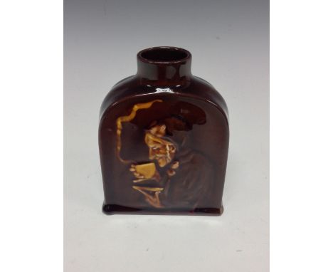 A Royal Doulton Kingsware tea caddy, Heart's Content, printed marks, 11.5cm high