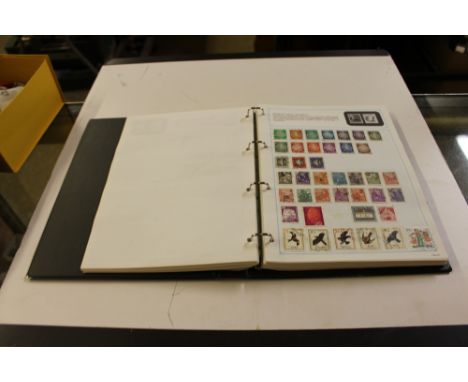 A Worldex stamp album with world collection, useful mint to include Gambia, Tonga, and other commonwealth issues