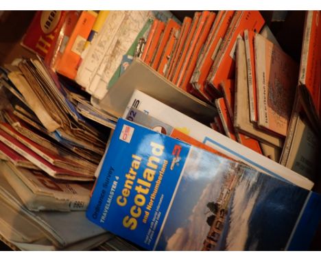 Box of maps mainly Ordnance Survey