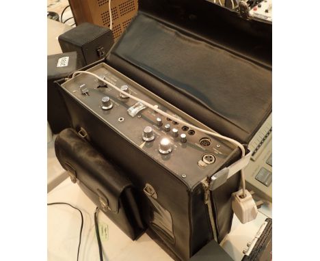 Tandberg model II portable reel to reel tape recorder 