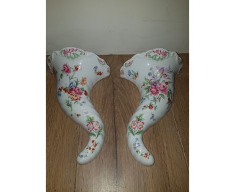 2 ROYAL WORCESTER WALL POCKETS