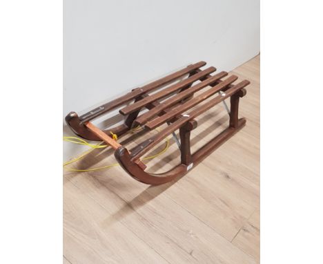 VINTAGE WOODEN SLEDGE