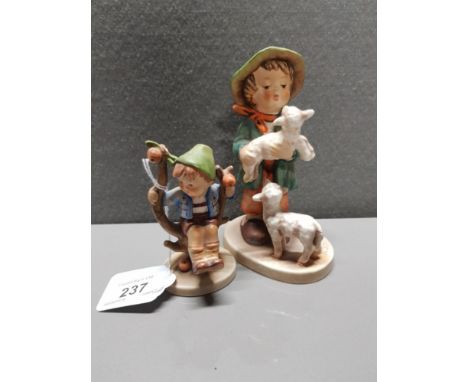 TWO WEST GERMAN GOEBEL FIGURES