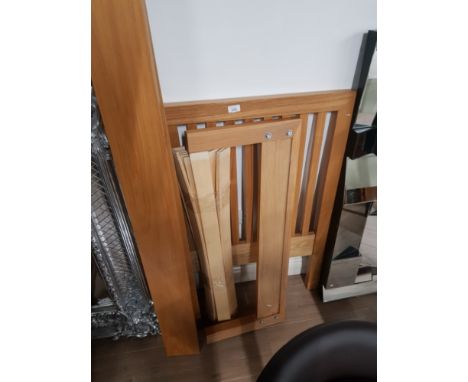 LIGHT OAK 3FT BED FRAME