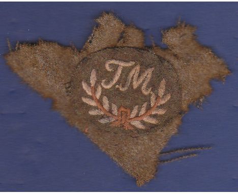 WWI Trench Mortar Bombers sleeve patch