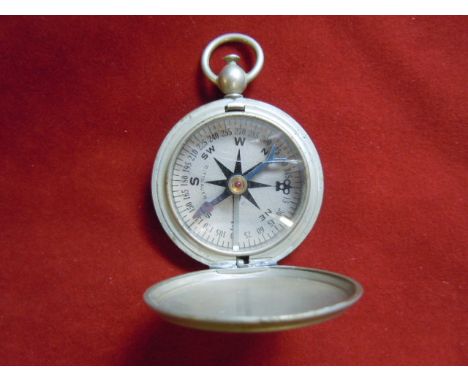 WWI American Pocket Compass, screen has a crack