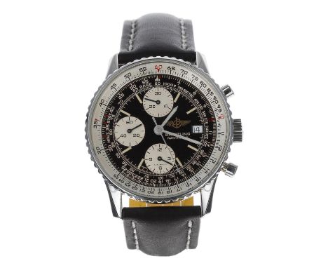 Breitling 'Old Navitimer' Chronograph automatic stainless steel gentleman's wristwatch, reference no. A13019, serial no. 15xx