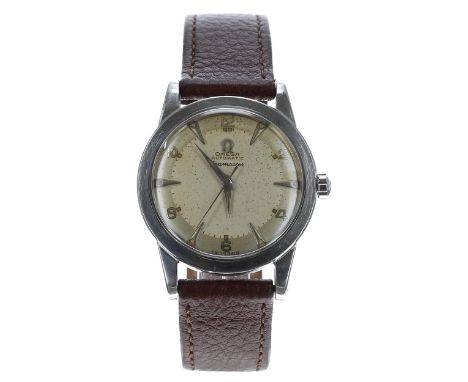 Omega Seamaster 'bumper' automatic stainless steel gentleman's wristwatch, reference no. 2577-6, serial no. 12369xxx, circa 1