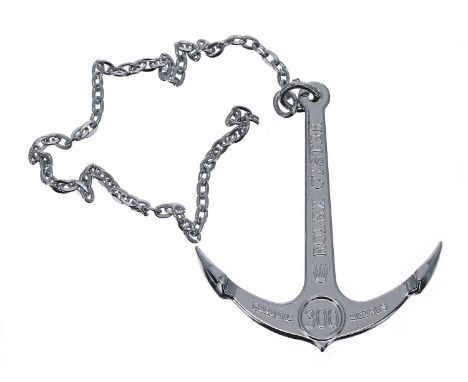 Rolex - Rolex Oyster anchor, 300m/1000ft, with chain-Chain at fault - broken off loop 