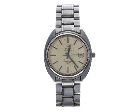 Omega Seamaster Cosmic 2000 automatic stainless steel gentleman's wristwatch, reference no. 166.0130, serial no. 36202xxx, ci